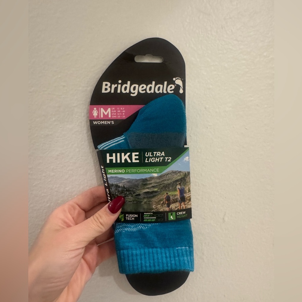 Bridgedale Hike Ultralight Merino Endurance Crew Socks